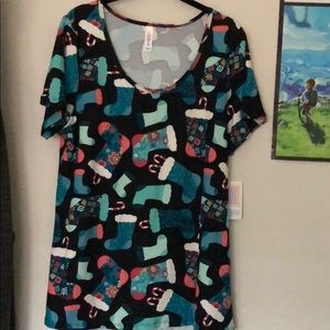 BNWT leggings material large classic T.